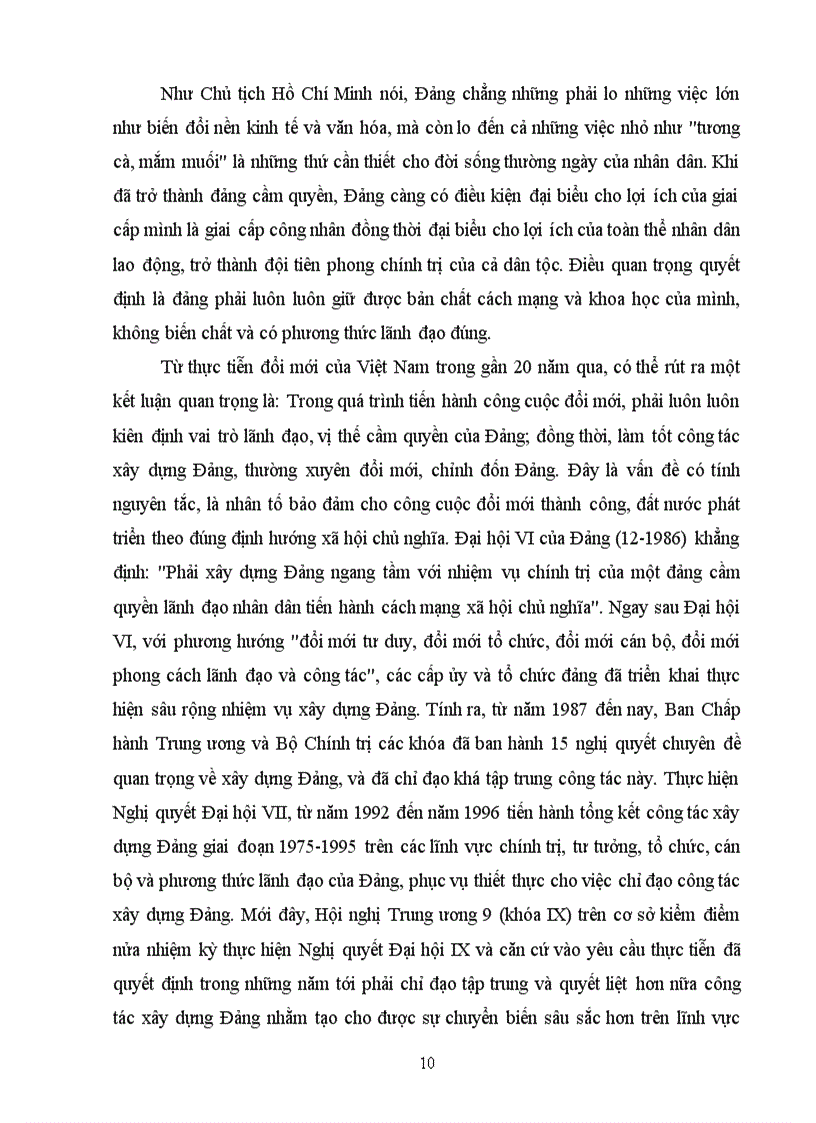 image for page Tư Tưởng Hồ Chí Minh về Đảng Cộng sản Việt Nam Đảng cầm quyền