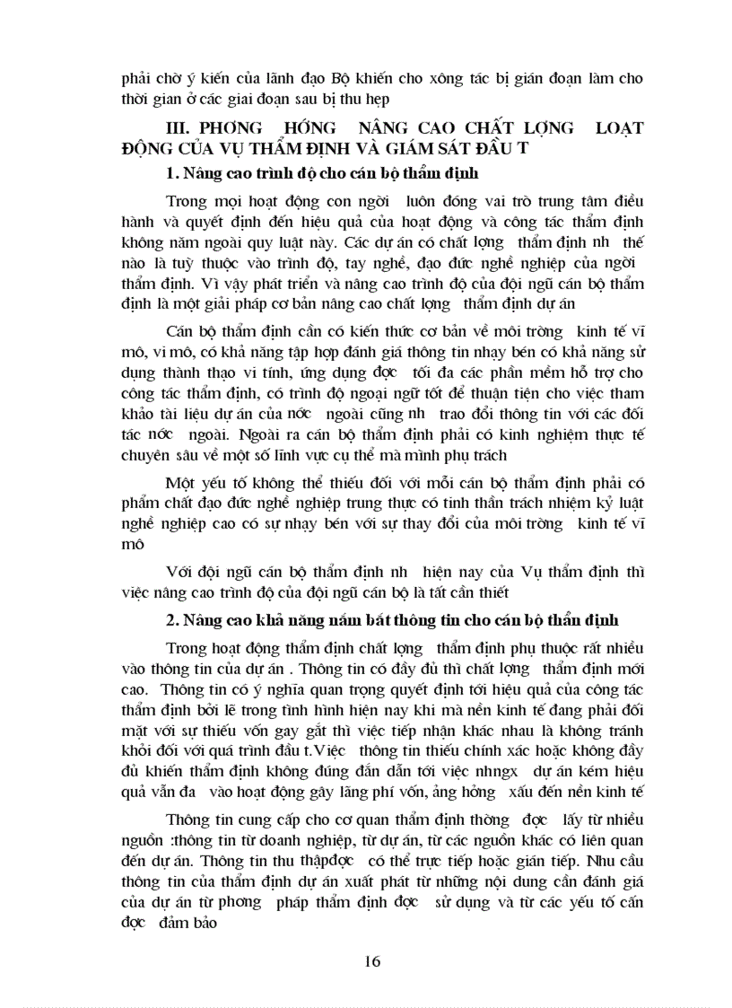 image for page Chức năng nhiệm vụ và cơ cấu tổ chức của vụ thẩm định và giám sát đầu tư