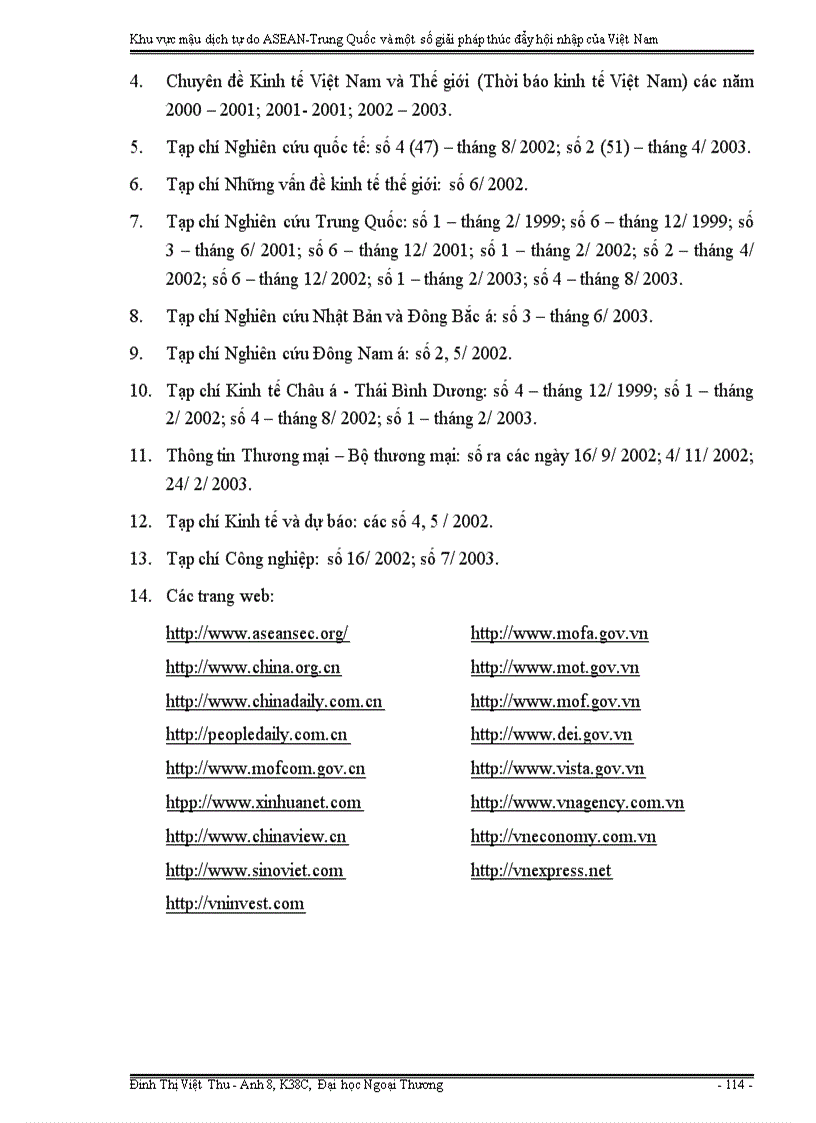 image for page Khu vực mậu dịch tự do ASEAN Trung Quốc và một số giải pháp thúc đẩy hội nhập của Việt Nam