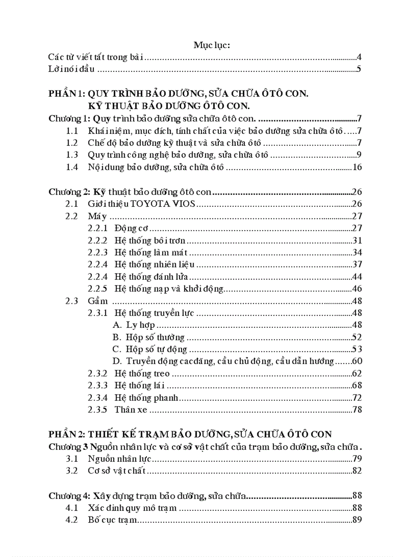 image for page Quy trinh bảo dưỡng sửa chữa oto con 4 7 chỗ