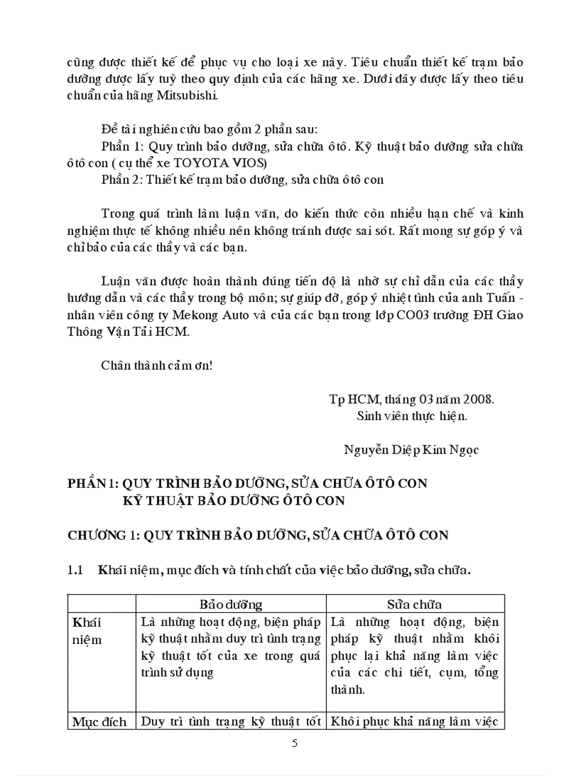 image for page Quy trinh bảo dưỡng sửa chữa oto con 4 7 chỗ