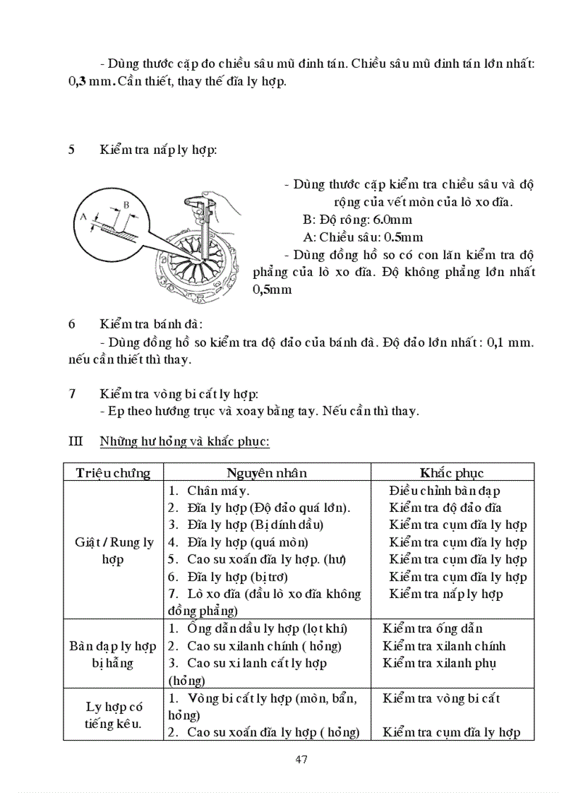 image for page Quy trinh bảo dưỡng sửa chữa oto con 4 7 chỗ