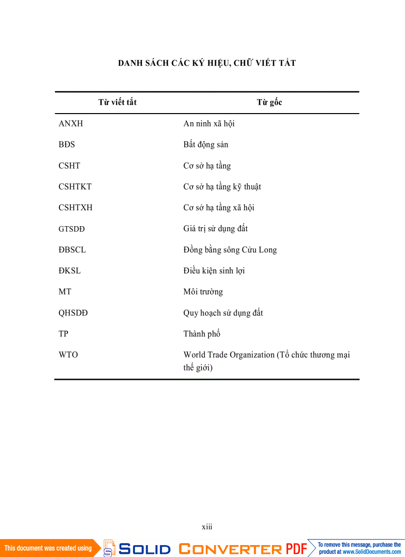 image for page Xác định mức độ ảnh hưởng của các yếu tố tác động đến giá đất và thực trạng sử dụng đất làm cơ sở cho việc định giá đất ở quận ô môn thành phố cần thơ
