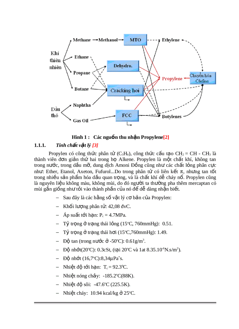 image for page Công nghệ sản xuất Polypropylen Mô phỏng động quá trình bằng Phần mềm HYSYS