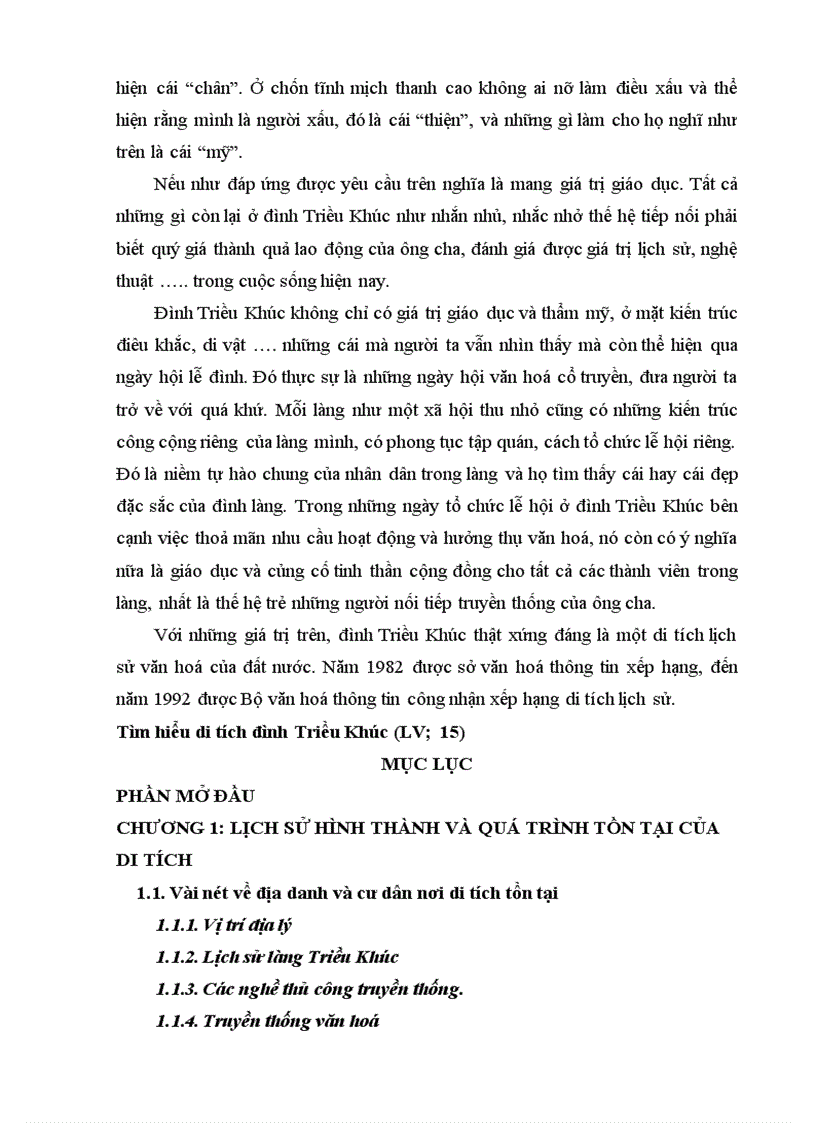 image for page Tìm hiểu di tích đình Triều Khúc