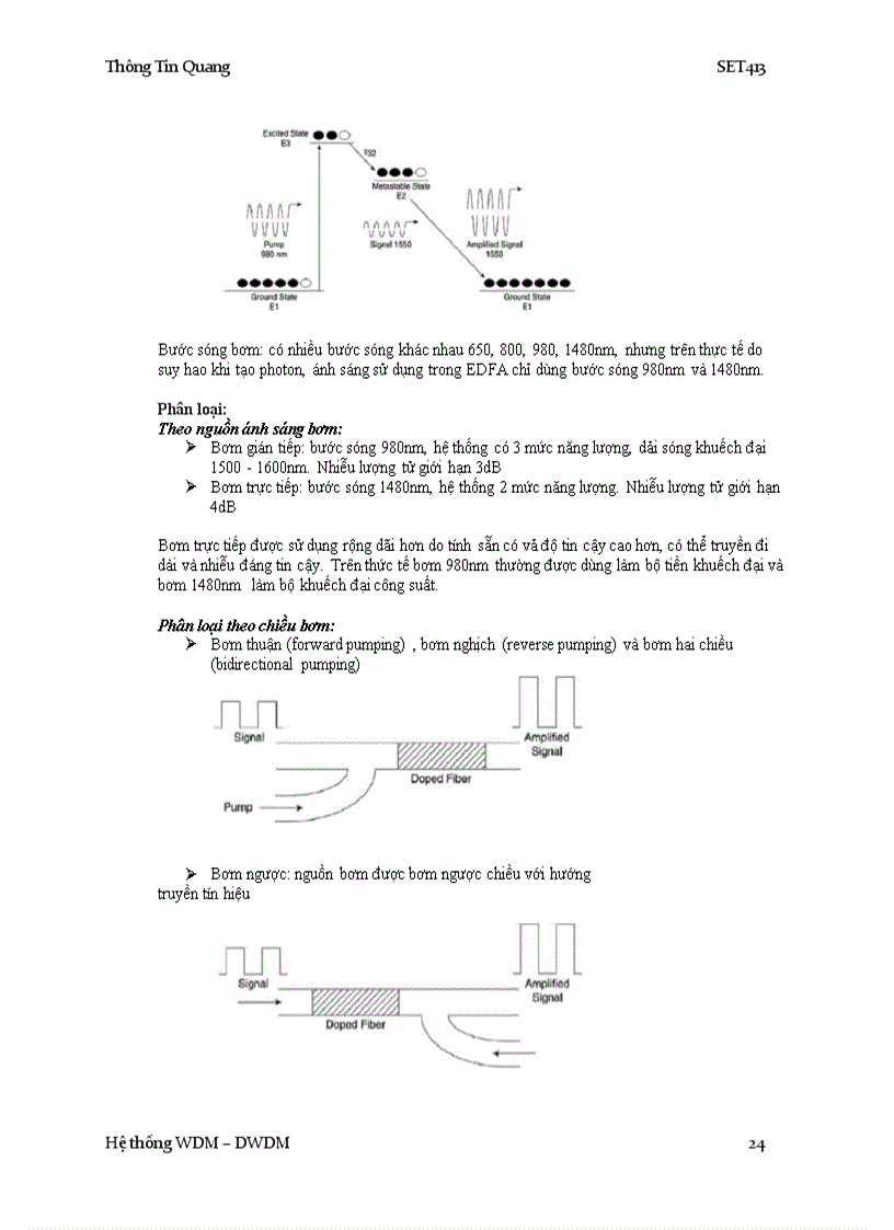 image for page Hệ thống WDM và DWDM