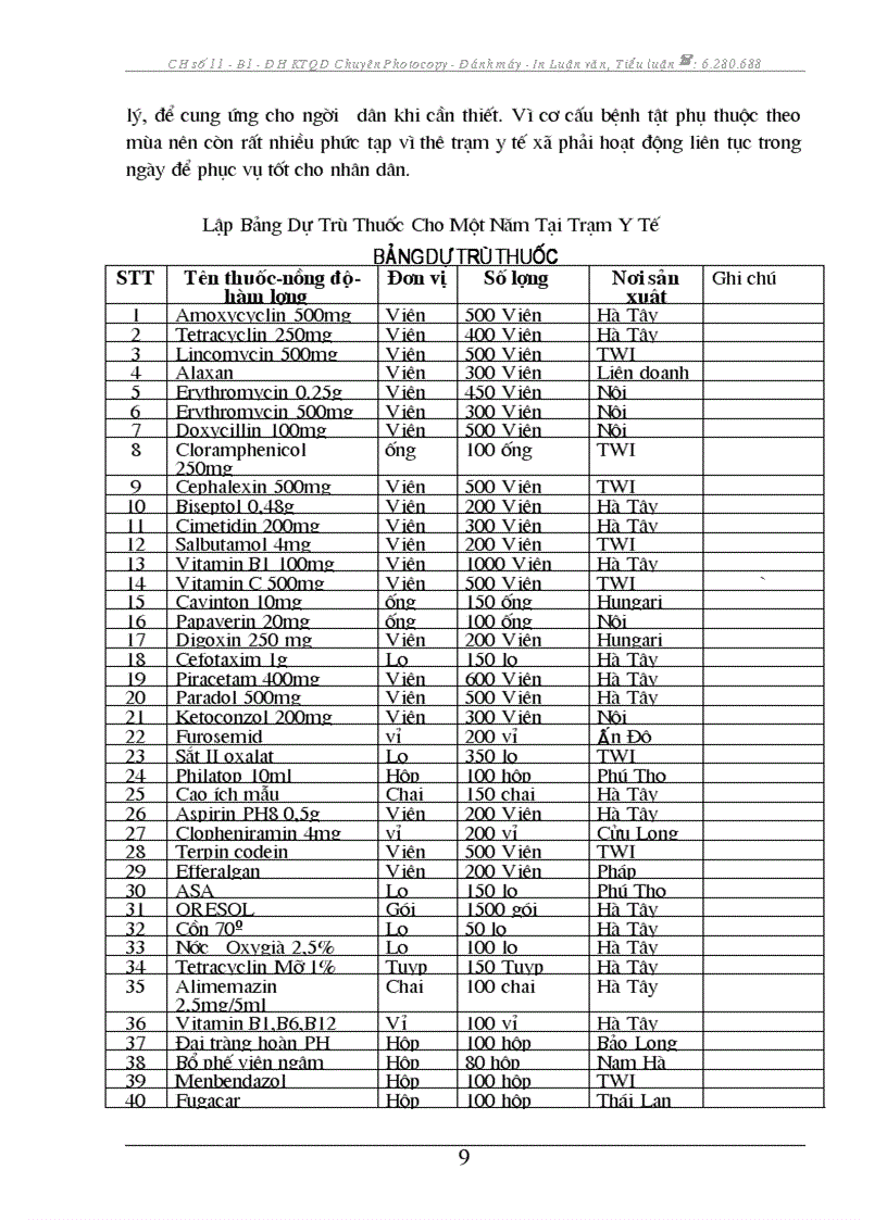 image for page Báo cáo thực tập tại Trạm y tế xã Hợp Thành
