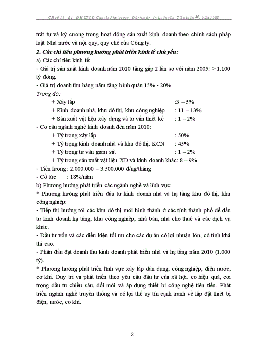 image for page Báo cáo thực tập tại Công ty cổ phần lắp máy điện nước và xây dựng trực thuộc tổng công ty xây dựng hà nội