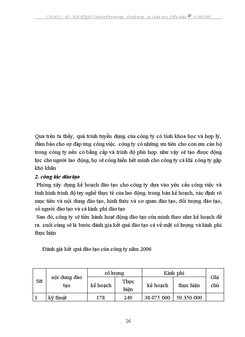 image for page Báo cáo thực tập tại Công ty cổ phần lắp máy điện nước và xây dựng trực thuộc tổng công ty xây dựng hà nội