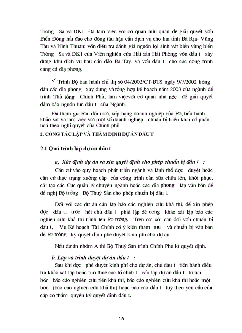 image for page Báo cáo thực tập tại Bộ thuỷ sản và vụ kế hoạch tài chính