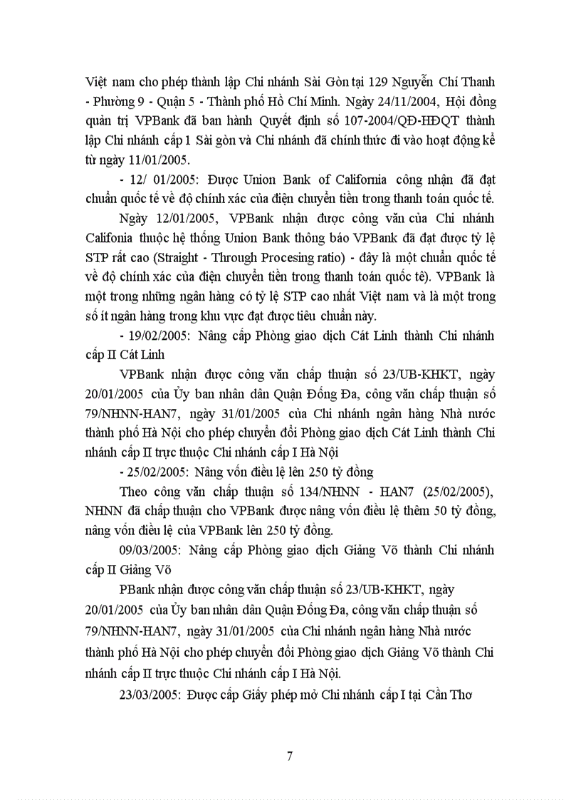 image for page Báo cáo thực tập tại Ngân hàng VPBank