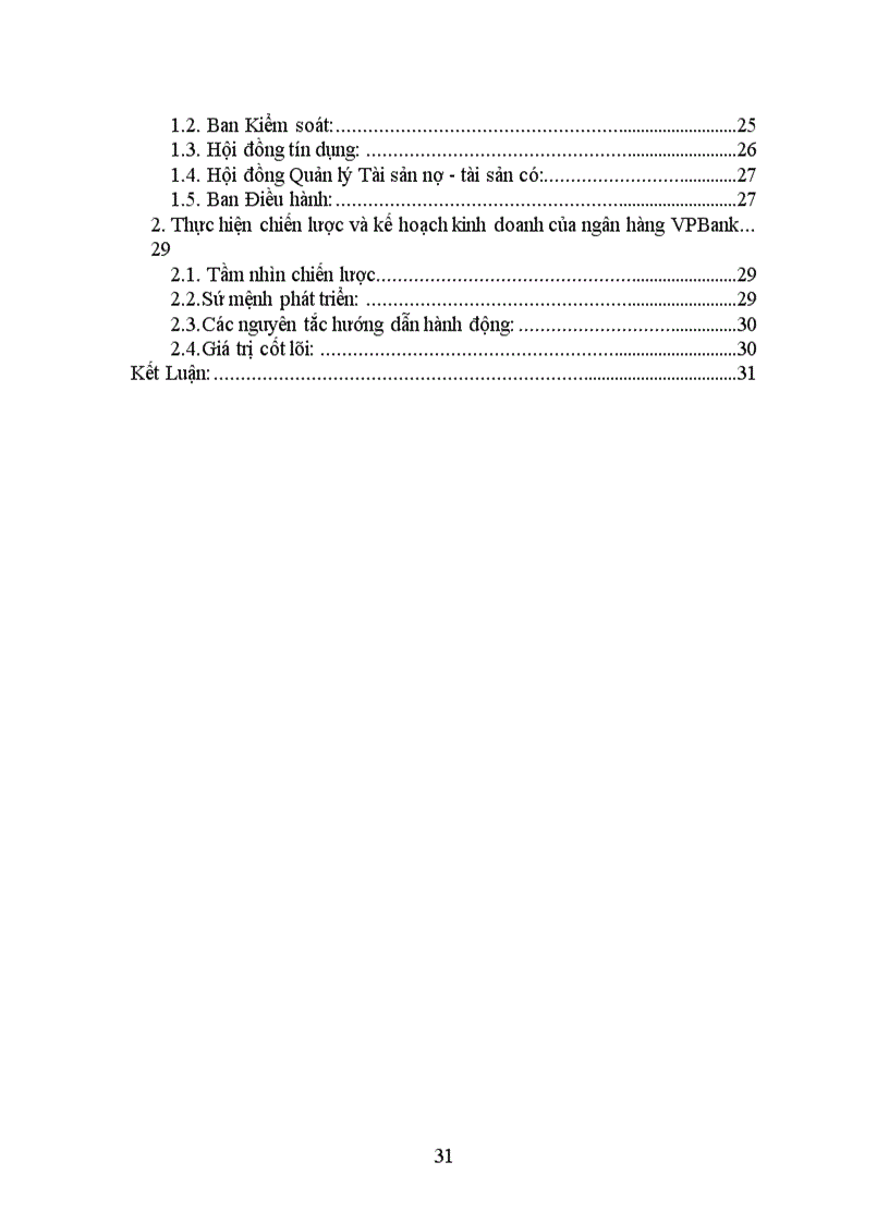 image for page Báo cáo thực tập tại Ngân hàng VPBank