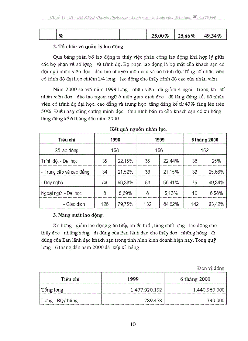 image for page Báo cáo thực tập tại Khách sạn dân chủ