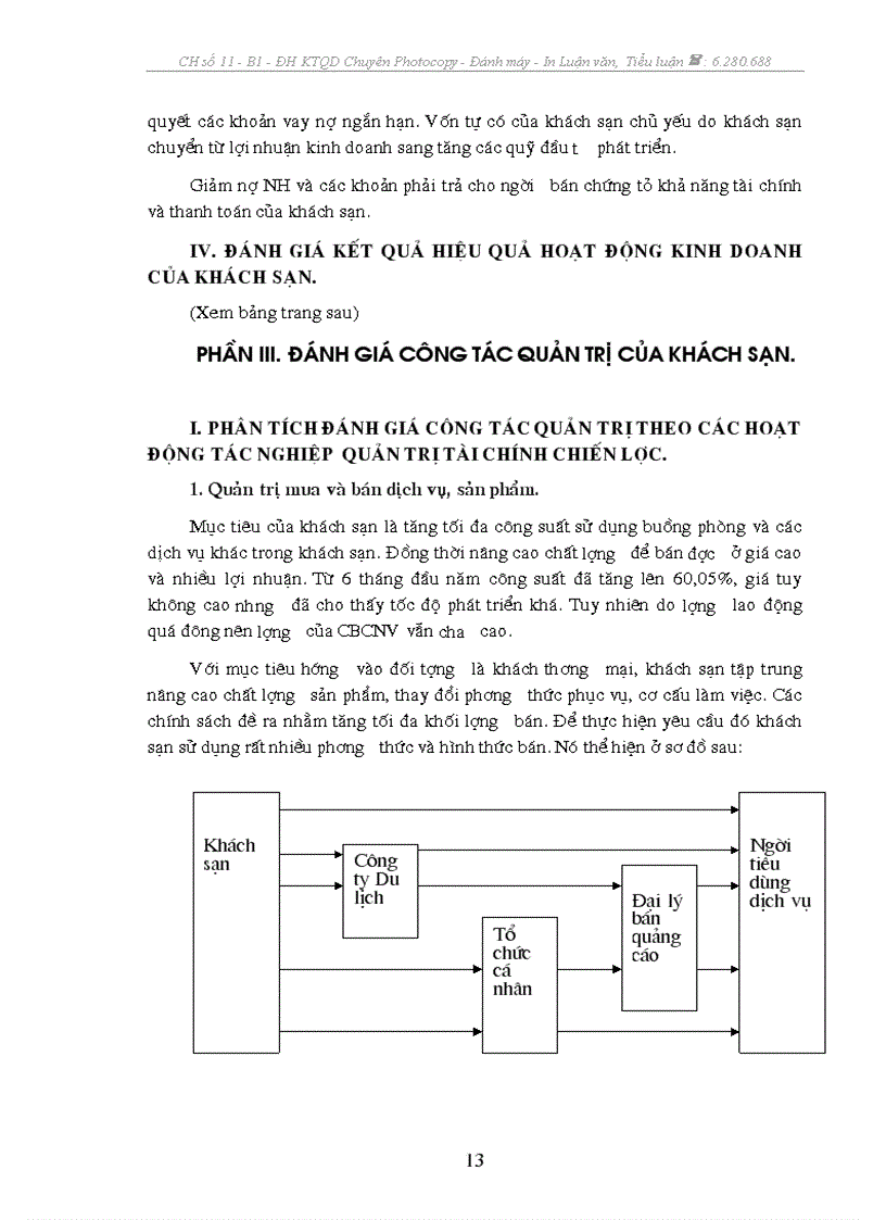 image for page Báo cáo thực tập tại Khách sạn dân chủ