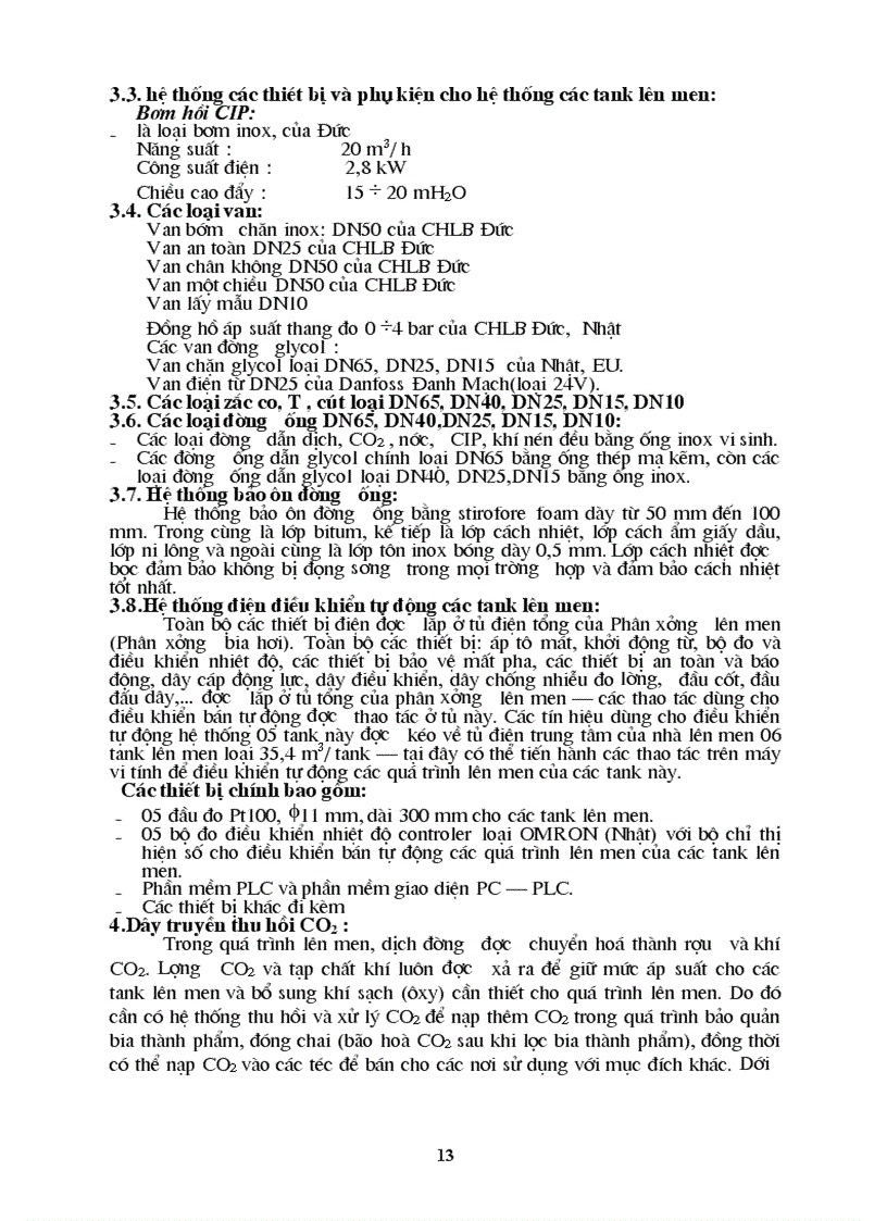 image for page Báo cáo thực tập tại Nhà máy bia Heniger