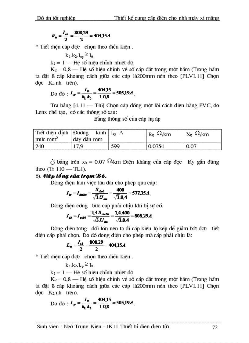 image for page Thiết kế cung cấp điện cho nhà máy xi măng