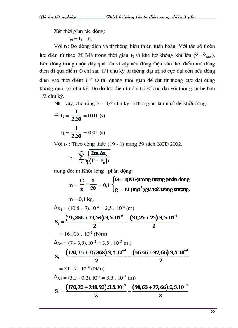 image for page Thiết kế công tác tơ 3 pha