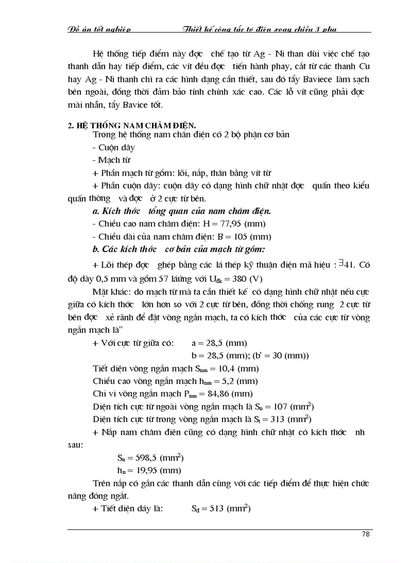 image for page Thiết kế công tác tơ 3 pha