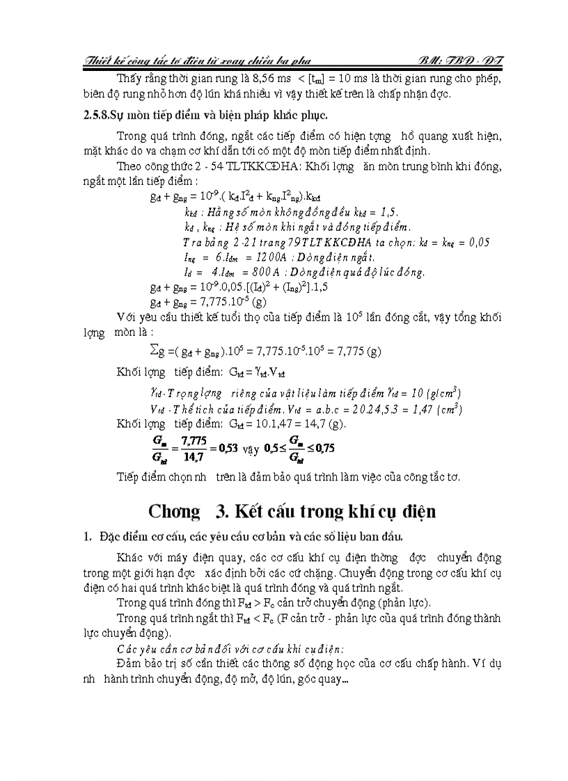 image for page Thiết kế công tác tơ điện từ xoay chiều 3 fa