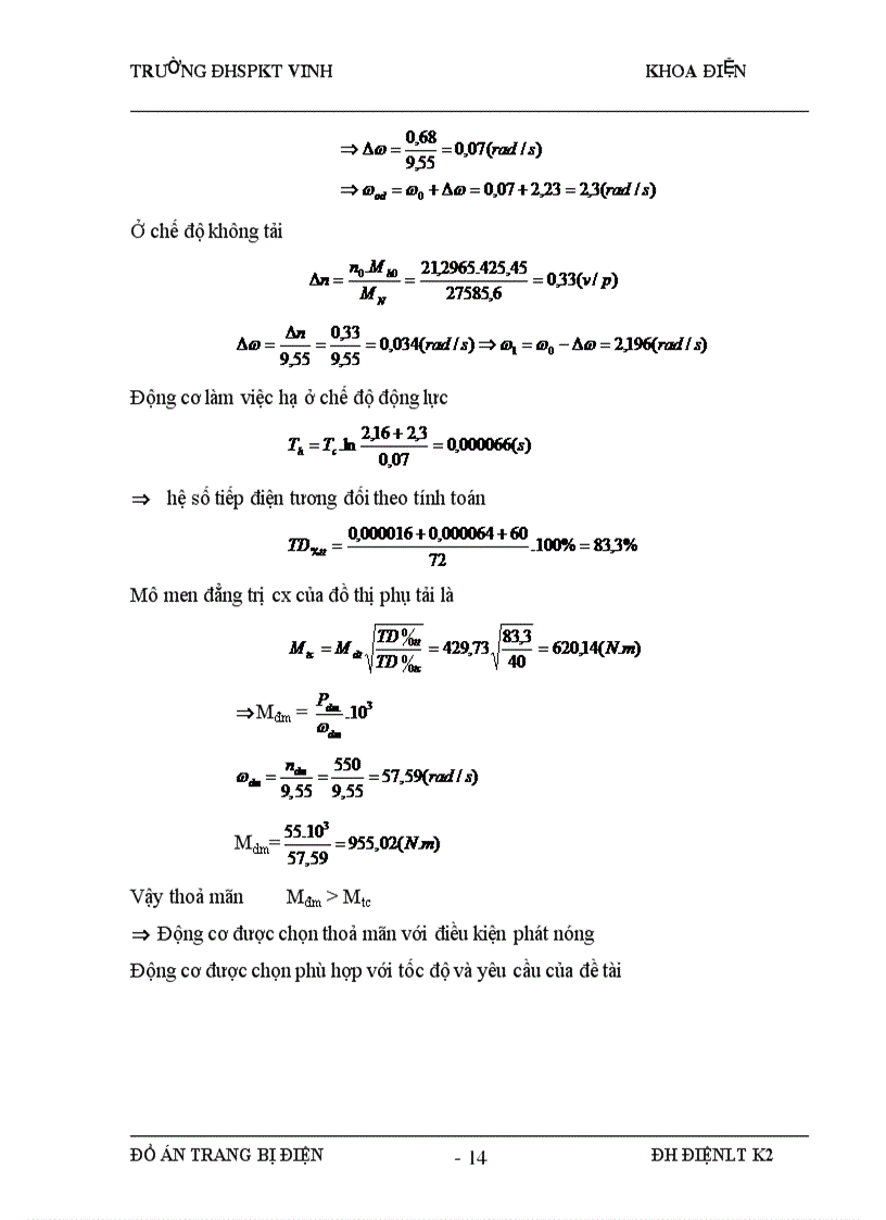 image for page Thiết kế trang bị điện cho máy nâng hạ cầu trục