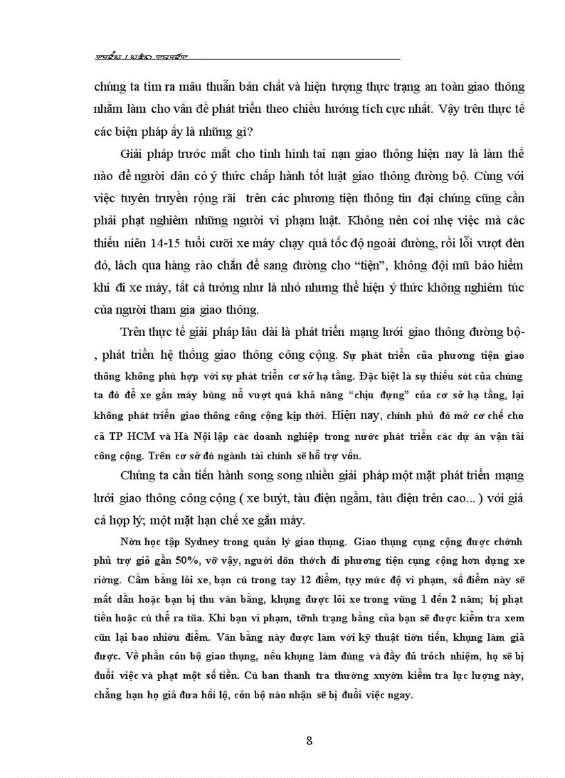 image for page Giao thông đường bộ ở hà nội thực trạng và giải pháp