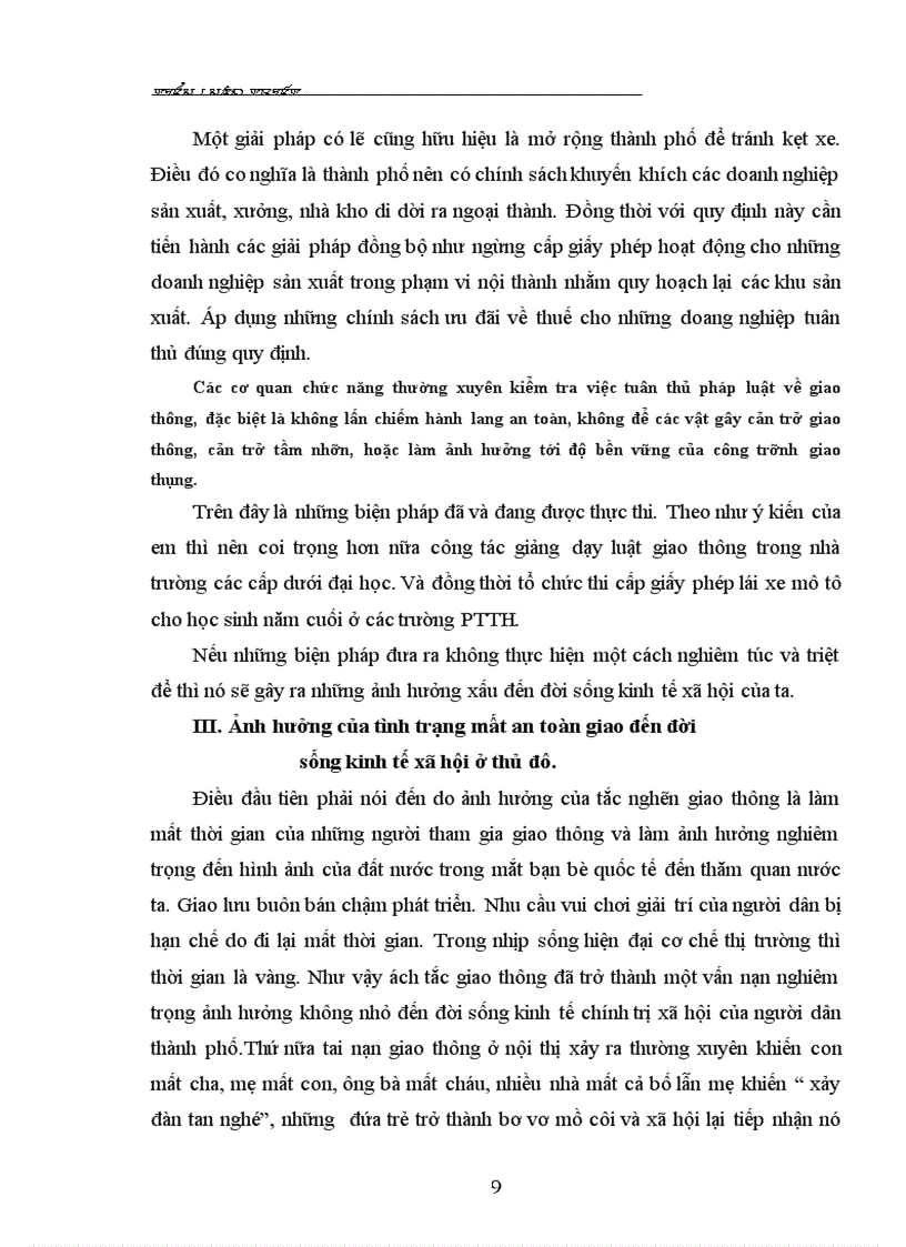 image for page Giao thông đường bộ ở hà nội thực trạng và giải pháp