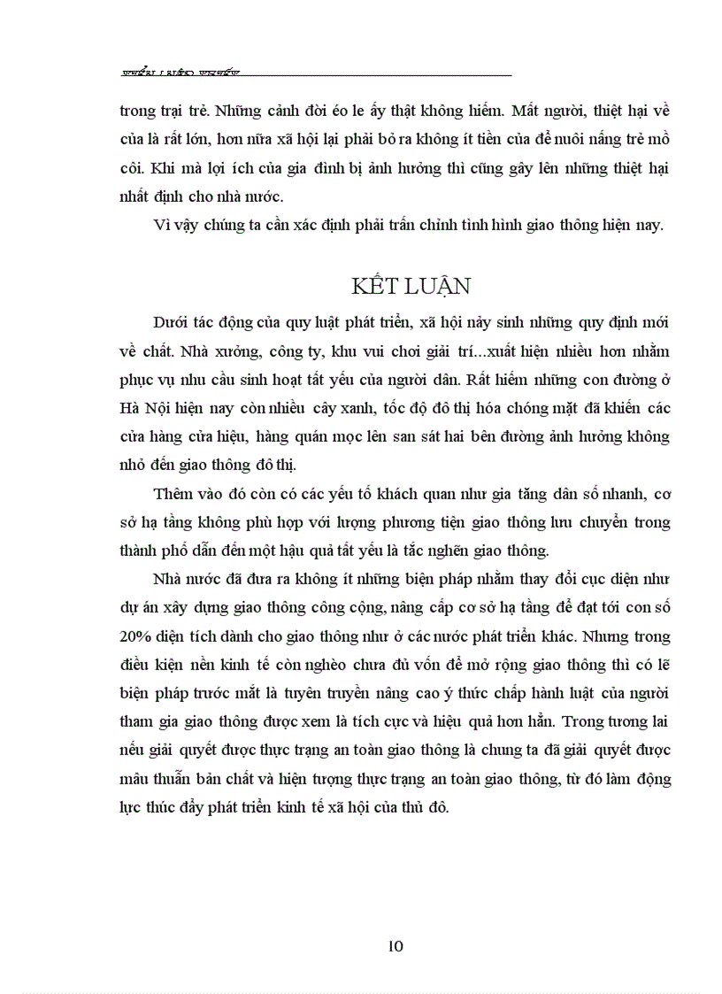 image for page Giao thông đường bộ ở hà nội thực trạng và giải pháp