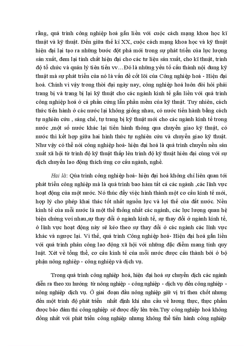 image for page Vai trò của khoa học và kỹ thuật trong sự phát triển lực lượng sản xuất