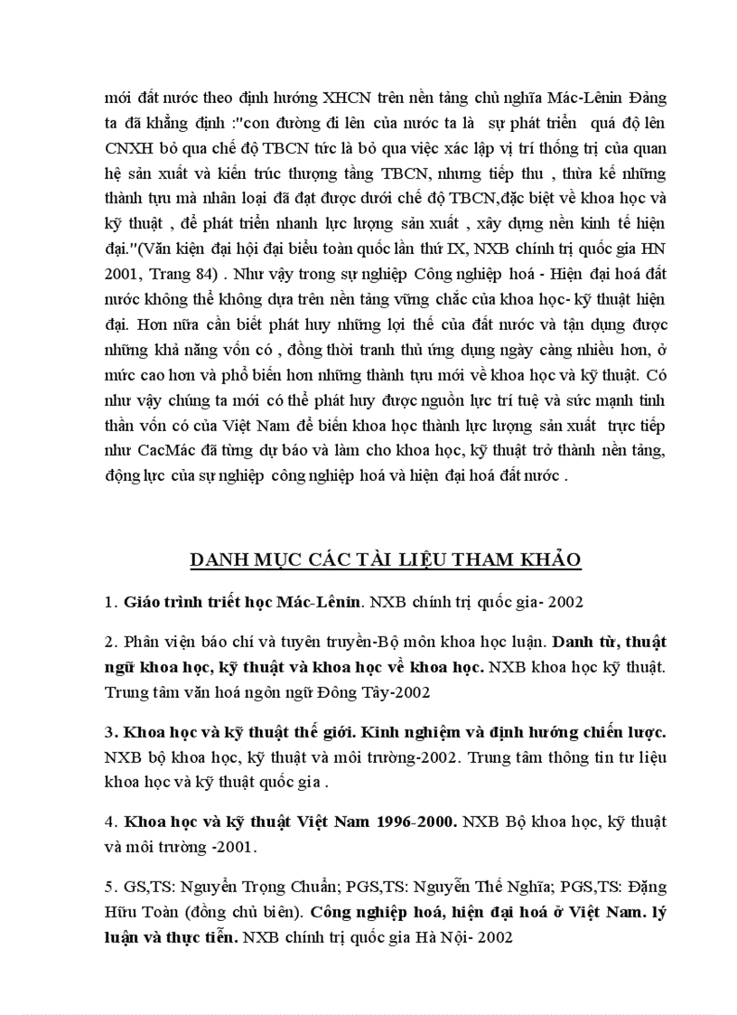 image for page Vai trò của khoa học và kỹ thuật trong sự phát triển lực lượng sản xuất