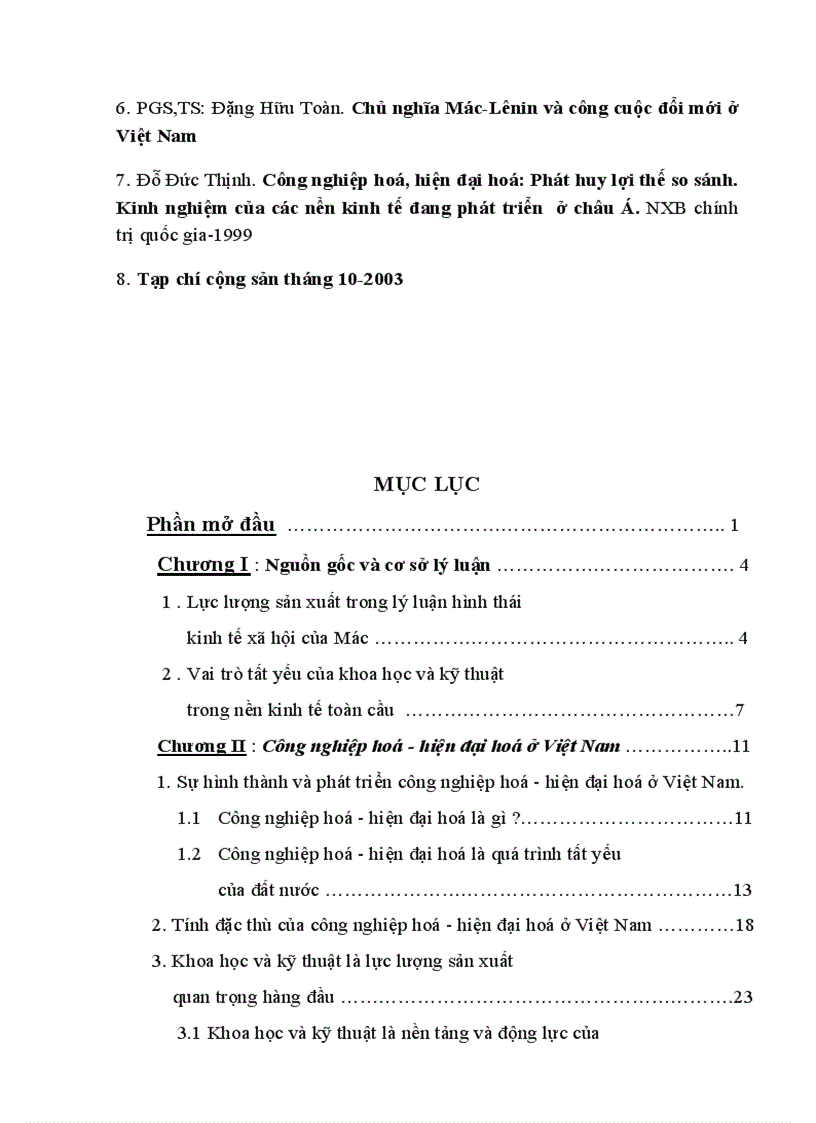 image for page Vai trò của khoa học và kỹ thuật trong sự phát triển lực lượng sản xuất