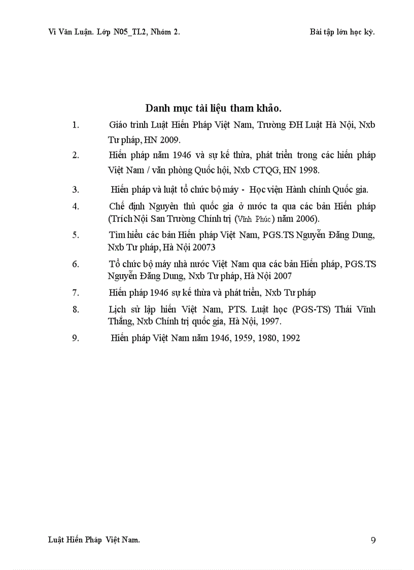 image for page Nhiệm vụ và quyền hạn của của Chủ tịch nước Việt Nam qua các bản Hiến Pháp