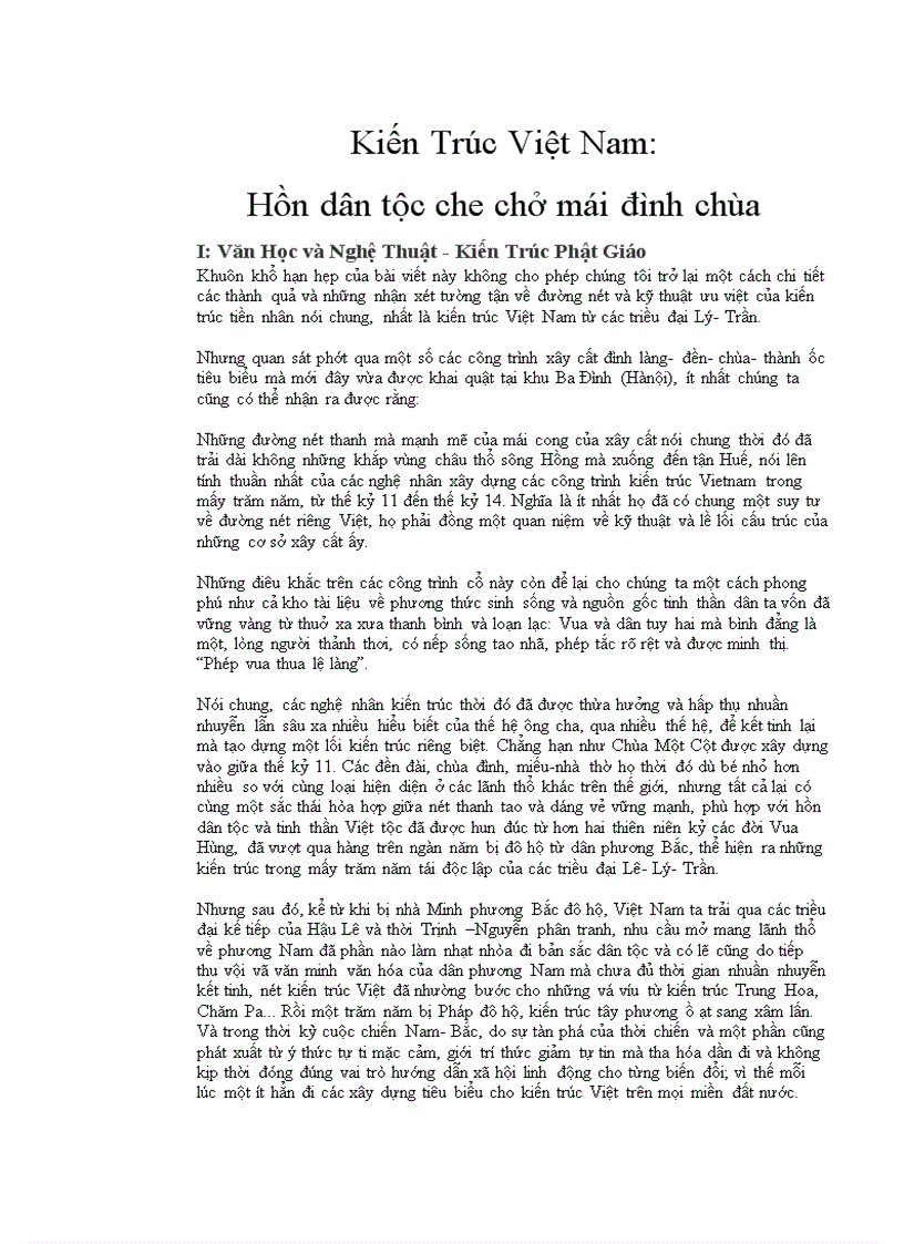 image for page Kiến Trúc Việt Nam