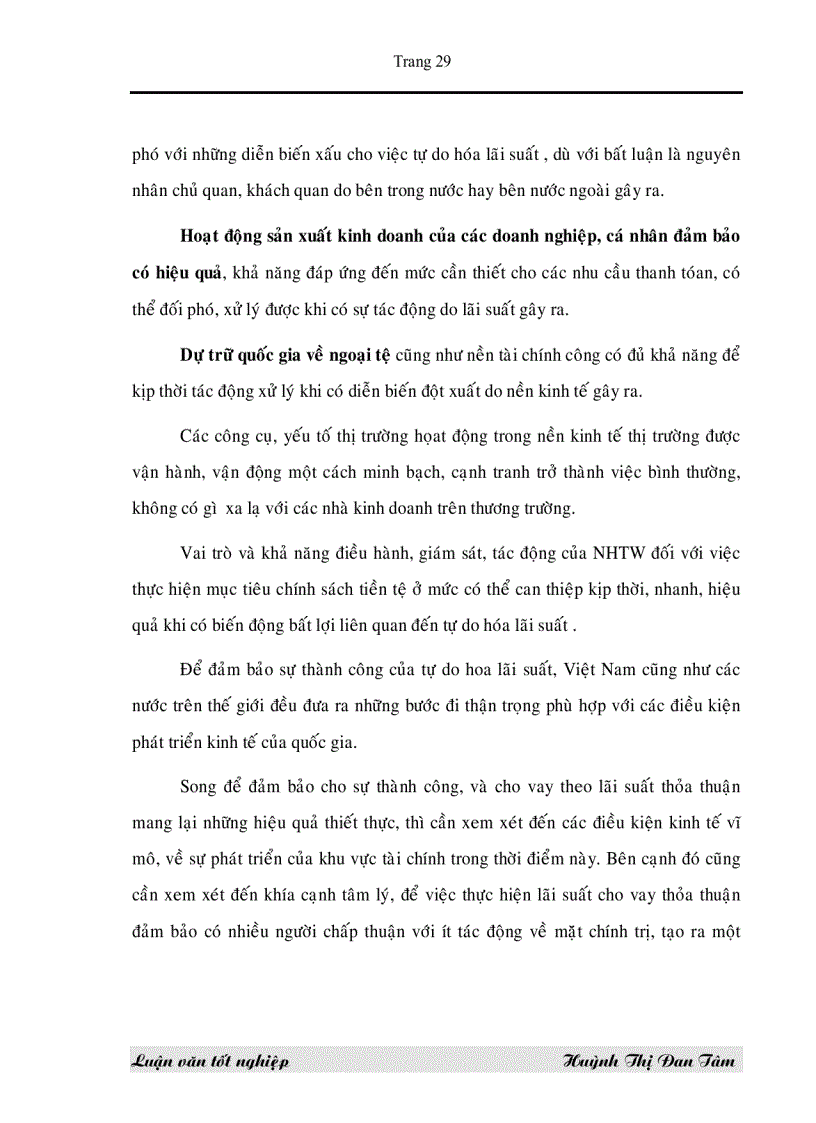 image for page Một số giải pháp góp phần nâng cao hiệu quả hoạt động của cơ chế lãi suất thỏa thuận tại các Ngân hàng thương mại trên địa bàn TP Hồ Chí Minh