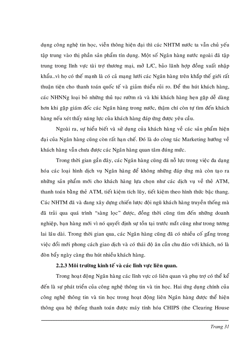 image for page Một số giải pháp nhằm nâng cao khả năng cạnh tranh của hệ thống Ngân hàng thương mại Việt Nam trong tiến trình hội nhập quốc tế