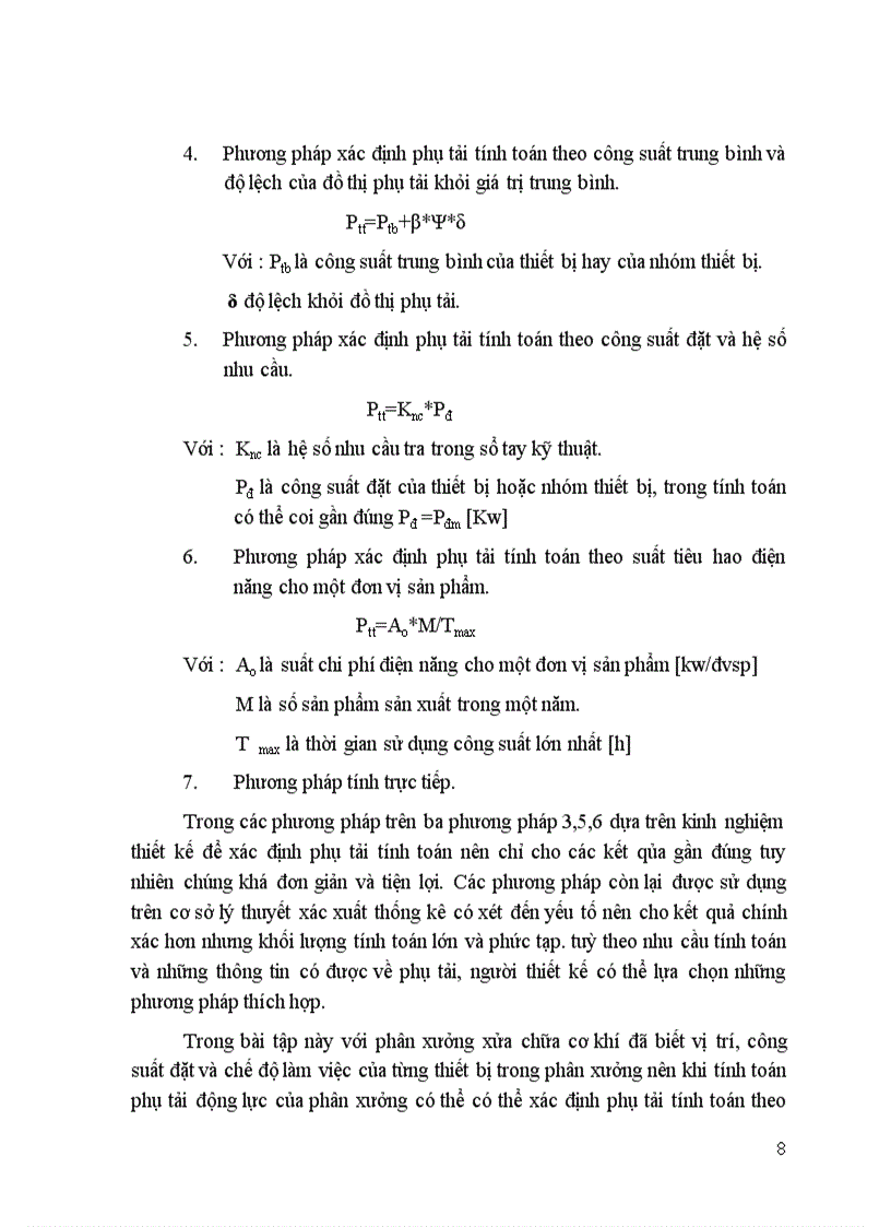 image for page Thiết kế hệ thống cung cấp điện cho nhà máy cơ khí công nghiệp số 8 với tổng công suất 30000kW và 10 phân xưởng