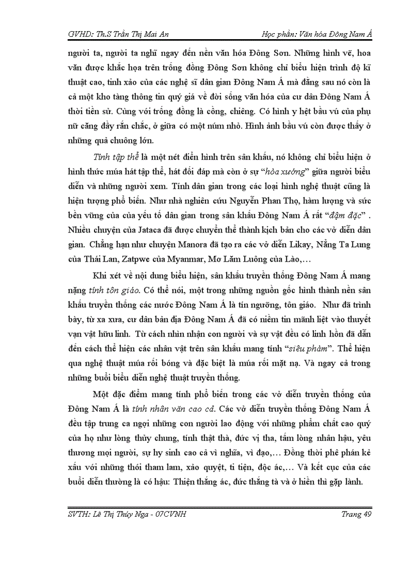 image for page Tính tương đồng và dị biệt trong văn hóa giữa các nước ở khu vực Đông Nam Á