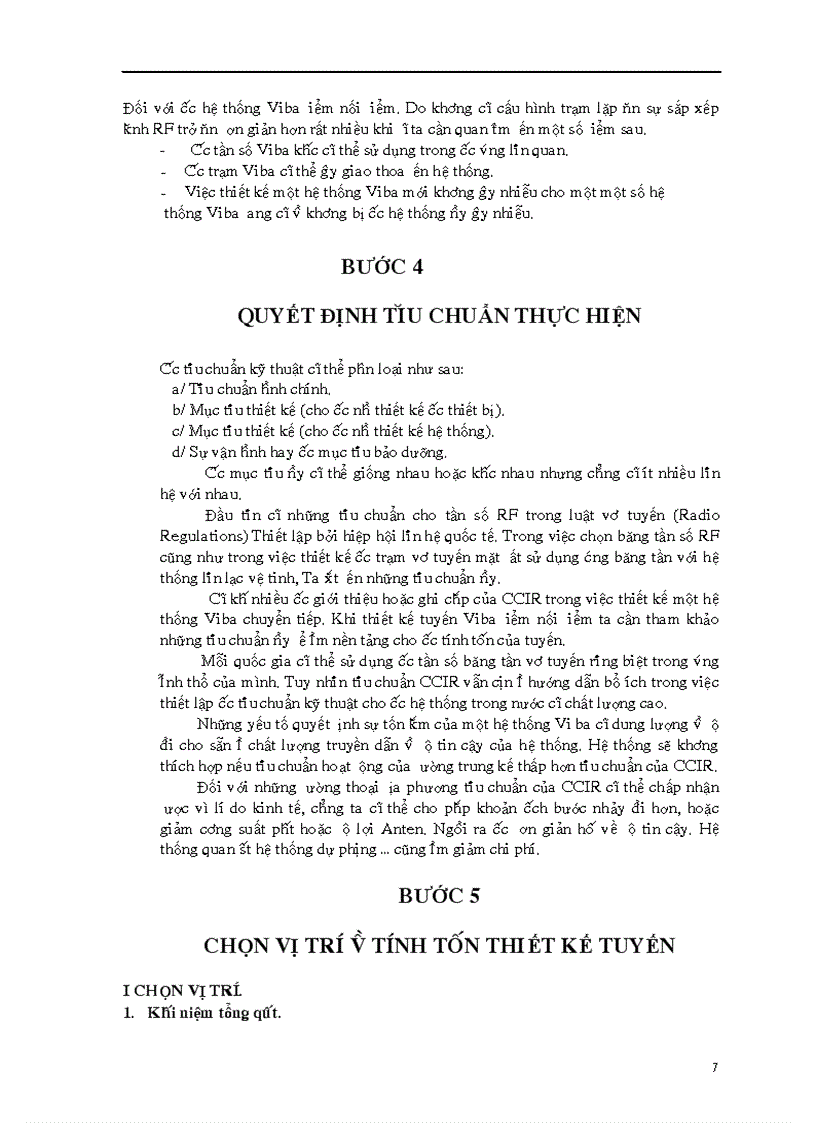 image for page Thiết kế và tính toán tuyến truyền dẫn Viba số thực tế