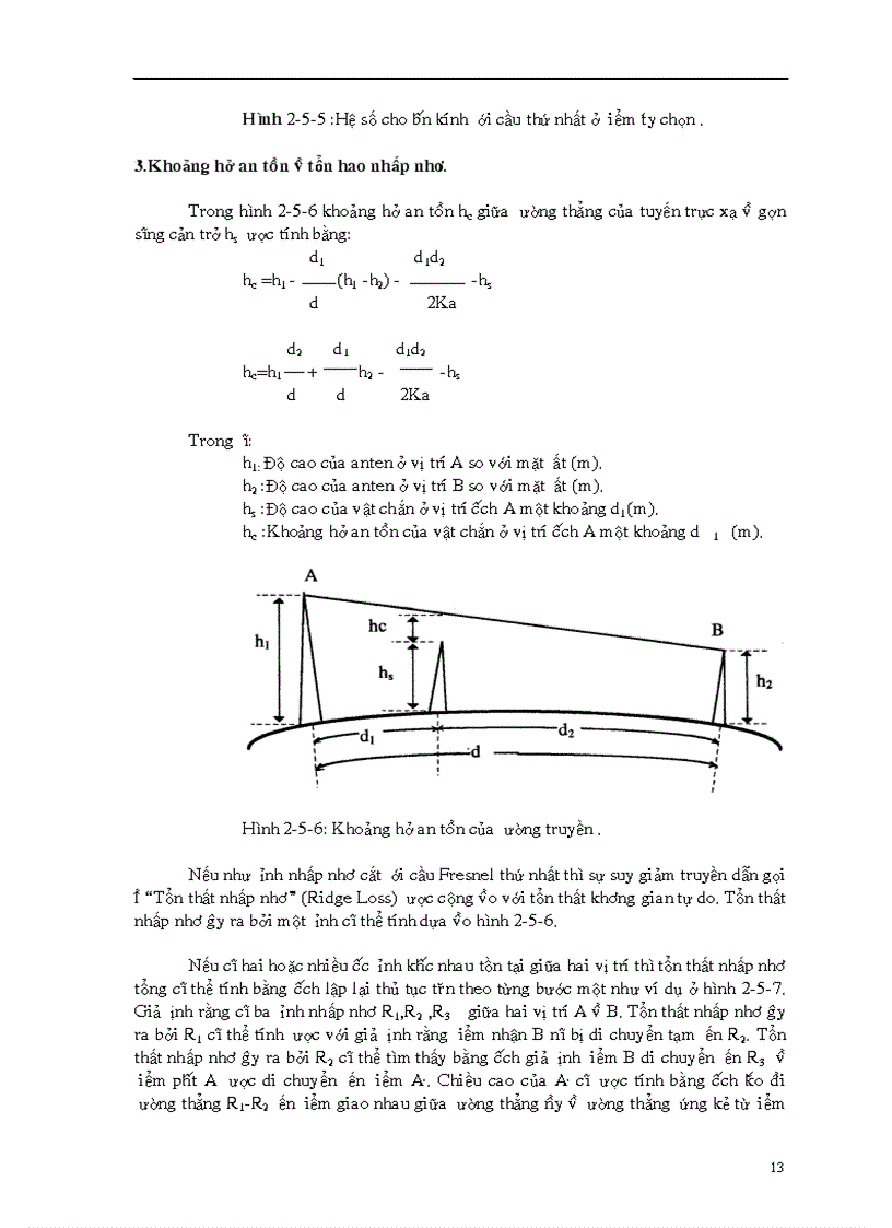 image for page Thiết kế và tính toán tuyến truyền dẫn Viba số thực tế