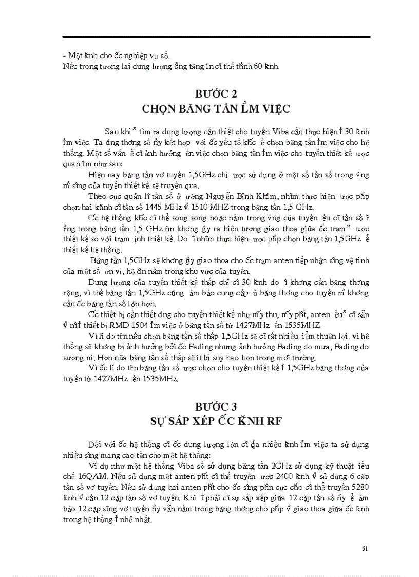 image for page Thiết kế và tính toán tuyến truyền dẫn Viba số thực tế