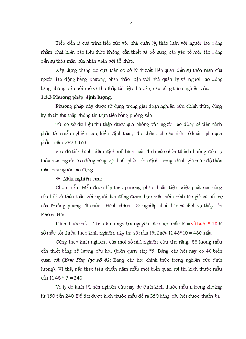 image for page Đo lường mức độ thỏa mãn của cán bộ công nhân viên đối với tổ chức tại Xí nghiệp khai thác và dịch vụ thủy sản Khánh Hòa