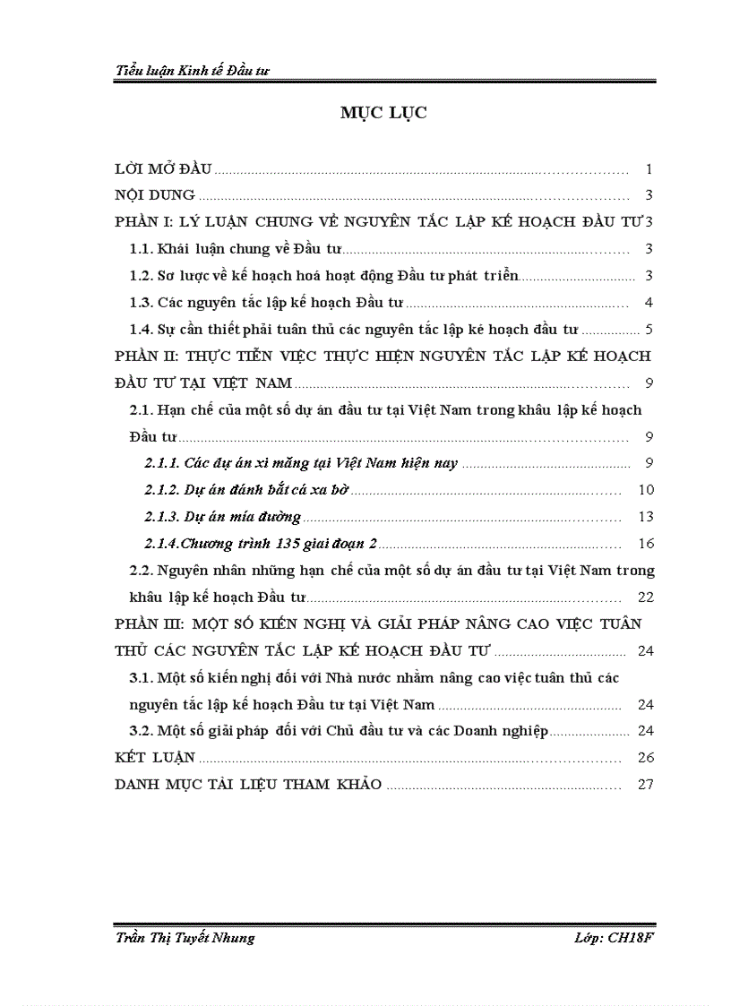 image for page Nguyên tắc lập kế hoạch đầu tư làm rõ sự cần thiết phải tuân thủ nguyên tắc này trong quá trình lập kế hoạch đầu tư và liên hệ với thực tế Việt Nam