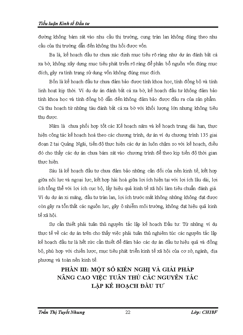 image for page Nguyên tắc lập kế hoạch đầu tư làm rõ sự cần thiết phải tuân thủ nguyên tắc này trong quá trình lập kế hoạch đầu tư và liên hệ với thực tế Việt Nam