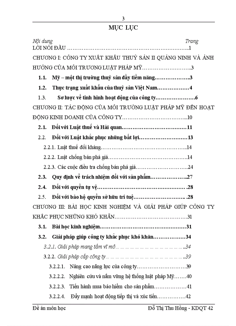 image for page Ảnh hưởng của môi trường luật pháp Mỹ tới hoạt động kinh doanh của công ty xuất khẩu thuỷ sản II Quảng Ninh