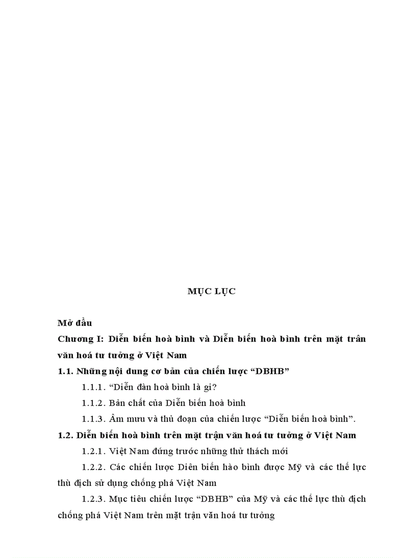 image for page Diễn biến hòa bình và chống diễn biến hòa bình của chủ nghĩa đế quốc trên mặt trận văn hoá tư tưởng ở Việt Nam