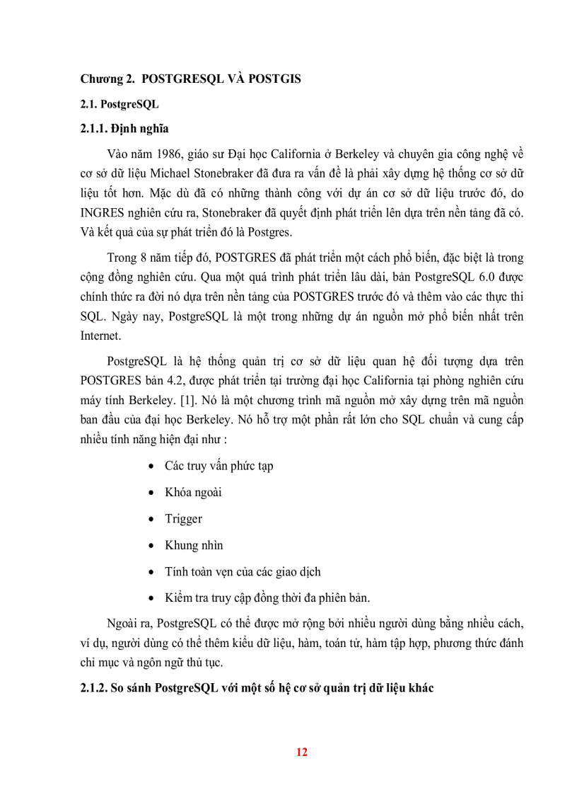 image for page Mở rộng truy vấn không gian POSTGRESQL