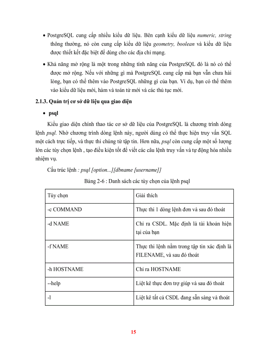 image for page Mở rộng truy vấn không gian POSTGRESQL