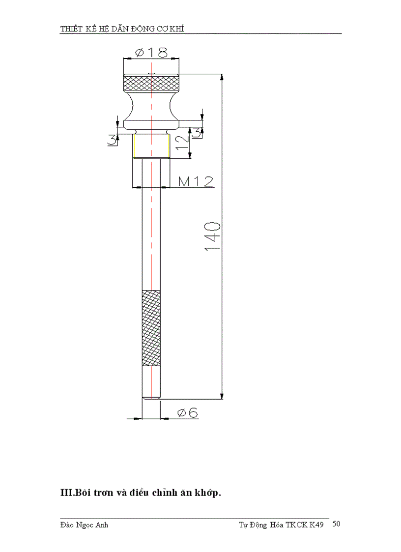 image for page Đồ án thiết kế môn học chi tiết máy trục vít bánh vít