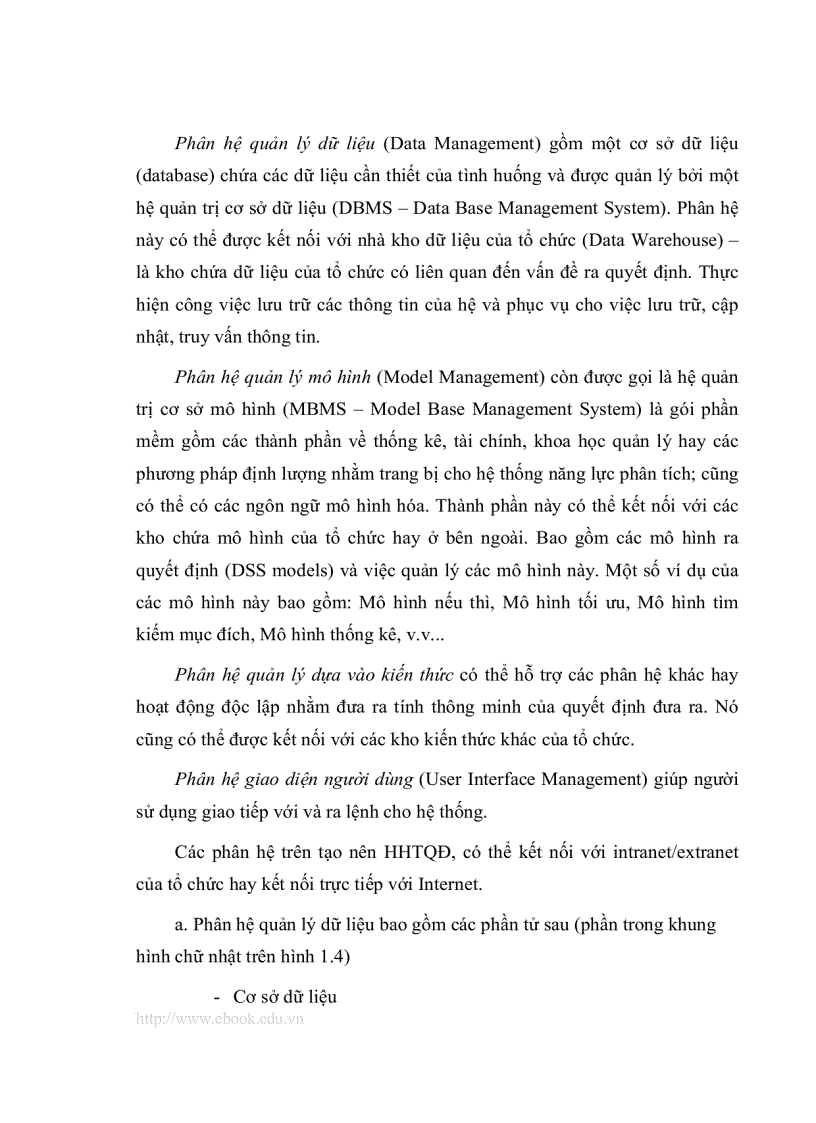 image for page Mô hình dự báo kinh tế Hệ hỗ trợ ra quyết định trong doanh nghiệp