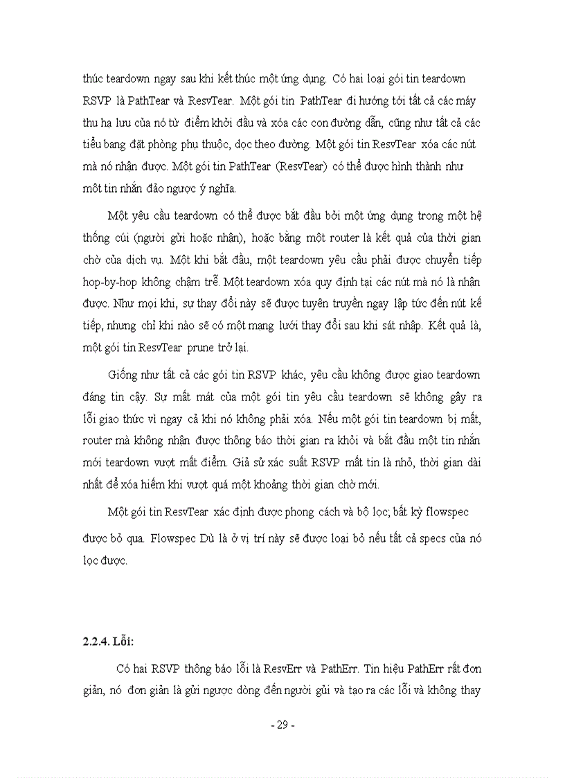 image for page Sử dụng giao thức RSVP Resource reservation protocol để ứng dụng trong mạng bị nghẽn