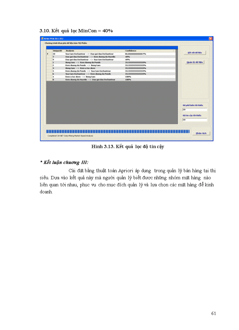 image for page Khai phá dữ liệu bằng luật kết hợp